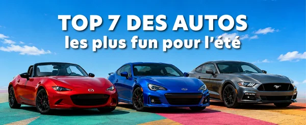 Top 7 des voitures fun pour profiter de l’été